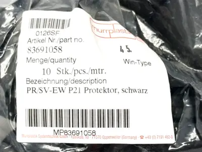 Murrplastik 83691058 Conduit Wear Protector PR/SV-EW P21 LOT OF 10 - New