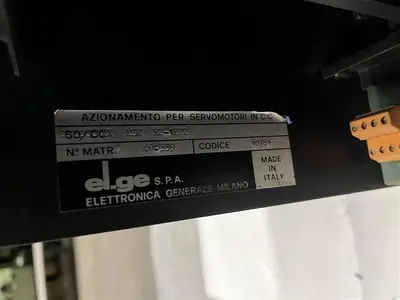 USED VICKERS ELGE AZM R2 AZM DC SERVO CONTROLLER