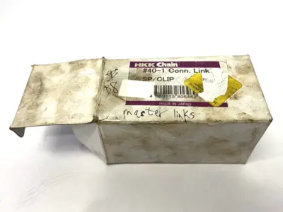 New | in-Stock HKK Chain Connecting Link PACKAGE OF 12 Parts & Accessories (Material Handling) Michigan US | Maverick Industrial Sales #1392953