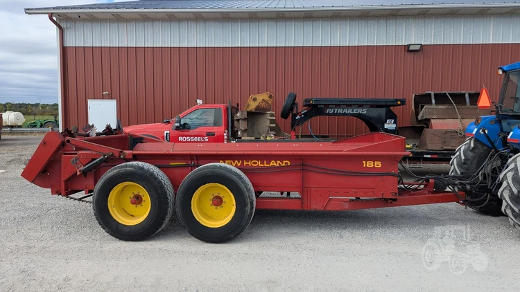 Used NEW HOLLAND 185 Manure Spreaders | Rosseel's Equipment Inc #720706