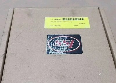 *BRAND NEW SURPLUS FACTORY BOX* TSS 1376 Club Car Brake Drum 10603 + Warranty!