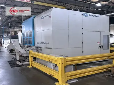 Used 2018 CAMPBELL 800A 800X600 (MVF-240-1600) Rotary Surface Grinders Illinois US | Machinery Marketing International #779370