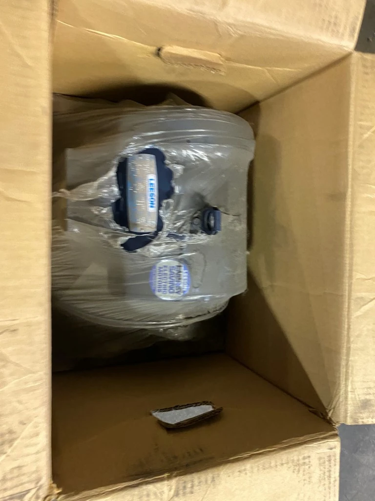 LEESON 3HP ELECTRIC MOTOR - NEW