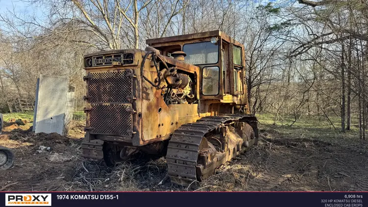 Used 1974 KOMATSU D155-1 Bulldozers Virginia US | Proxy Equipment #1388691