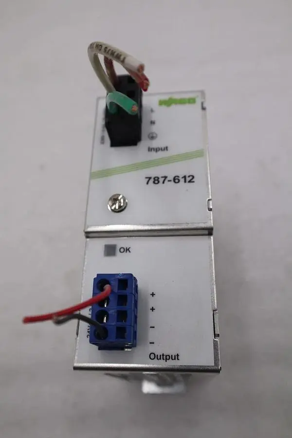 WAGO 787- 612 SWITCHED MODE POWER SUPPLY CLASSIC 1-PHASE STOCK L-165-A