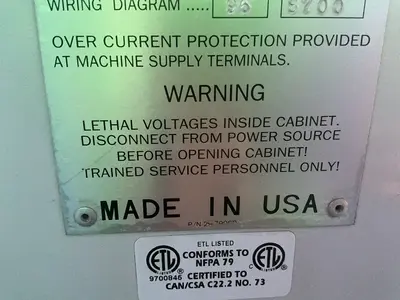 Used 1999 HAAS AUTOMATION SL20 CNC Lathes Ohio US | HGR 24 #1704909