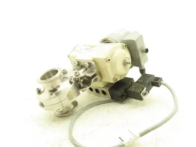 Keystone F250 Butterfly Valve 35MM Stainless Pneumatic Actuator Proximity Sensor