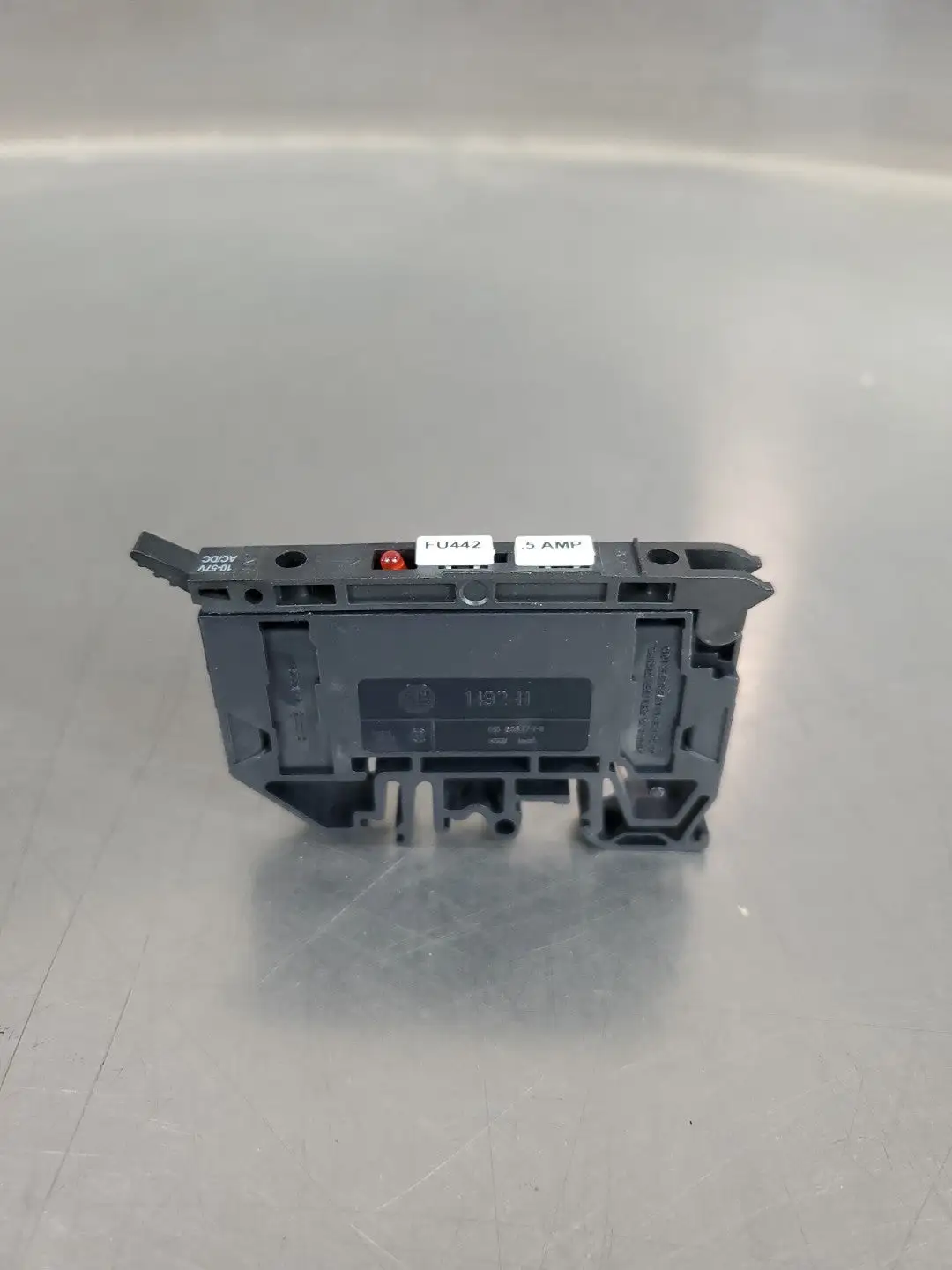 Used Allen-Bradley 1492-H DIN Fuse Holder w/.5Amp Fuse Fuse Accessories South Carolina US | Palmetto Automation #1519730