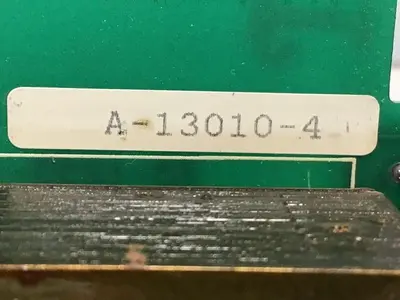USED BARBER COLMAN A-13010-4