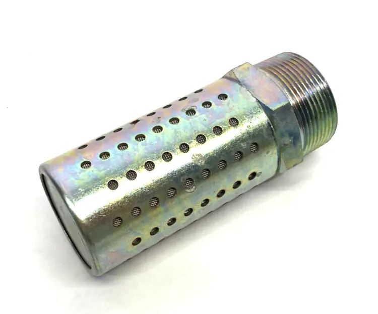 New | in-Stock Numatics Pneumatic Muffler, 1-1/2" NPT, Male, Metal Parts (Hydraulics and Pneumatics) Michigan US | Maverick Industrial Sales #1399850