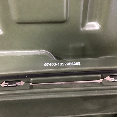Pelican Hardigg 97403-13229E6362 Military Hard Case Toolbox with PPE Cables