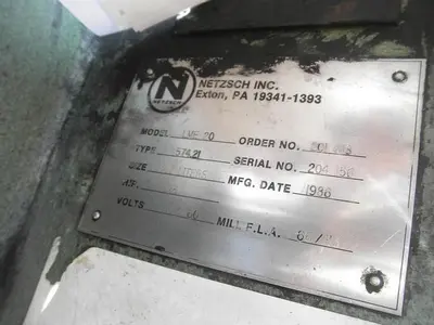 USED 1986 NETZSCH LME 20