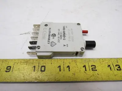 Allen Bradley 1492-GHA012 Ser. A Miniature Circuit Breaker 250V 1.2A