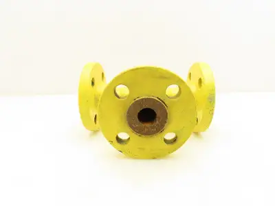 Boltex 3-Way Tee Fitting Valve 1" Flanged 4-Bolt Class 300
