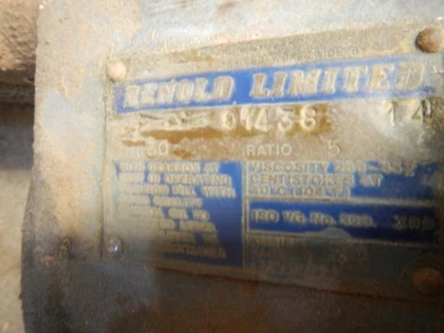 Reynold Limited 01437 30 HP Gear Reducer
