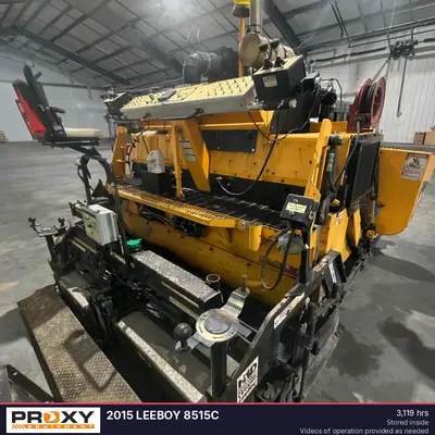 Used 2015 LEEBOY 8515C Asphalt Pavers Ohio US | Proxy Equipment #1382602