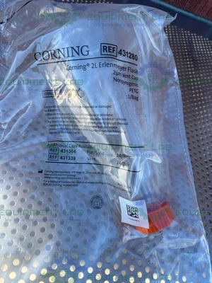 NEW LOT OF 7 - CORNING 431280  PETG ERLENMEYER FLASK WITH VENT CAP 2 L