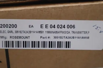 Rosemount 3051S / 3051S2TA2AB11A1AM5B1 Transmitter NEW #G392