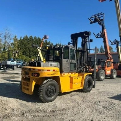 Used 2019 HYUNDAI 110D-9 Internal Combustion Forklifts: Pneumatic Tire British Columbia CA | Leavitt Machinery #1494074