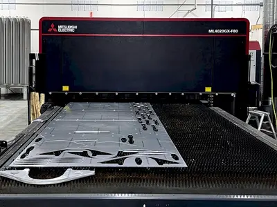 Used 2022 MITSUBISHI ML4020GX-F80 (D) Laser Cutters | Machine Factory Outlet #1267066