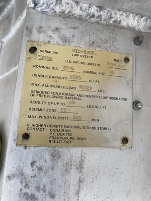 Used 1997 CONAIR _UNKNOWN_ Silos North Carolina US | DH Griffin Used Equipment #1383816