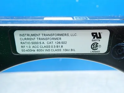 Used INSTRUMENT TRANSFORMERS 126502 Transformers | HGR 24 #737093