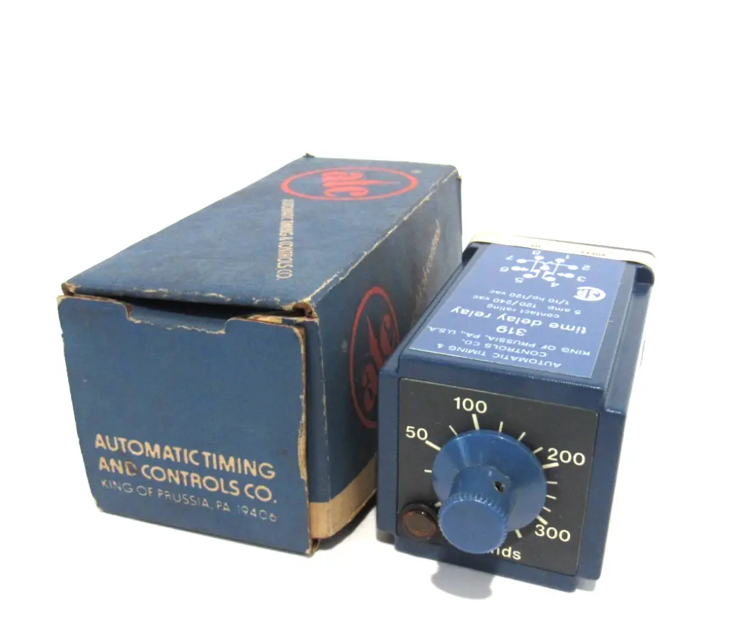 NEW ATC 319B-012-0-1-C TIME DELAY RELAY 319B01201C