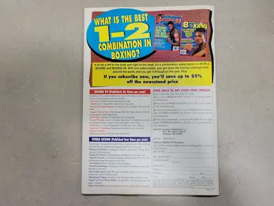 USED WORLD BOXING SPRING 1999