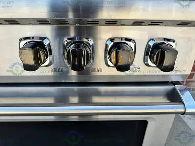 USED VIKING VDR5606GQSS 60" STAINLESS STEEL DUAL FUEL RANGE W/ GRILL AND GRIDDLE