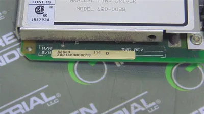 Honeywell 620 Series 620-0088 Parallel Link Driver Module Rev. D Used