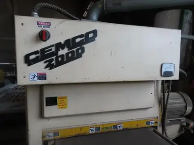 37"  CEMCO MODEL UR-2137MD BELT GRINDER