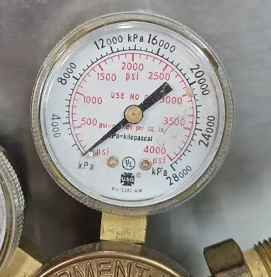 Victor SR 250D Series Single Stage Medium Duty Regulator Loc6D12