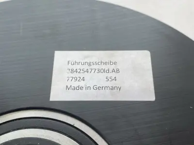 New | in-Stock Bosch Rexroth Guide Disc VF Plus, Flat Edge, 9.5" Dia. Conveyor Parts Michigan US | Maverick Industrial Sales #1395714