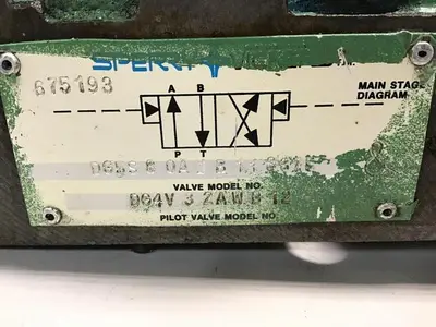 USED SPERRY VICKERS DG4V32AWB12