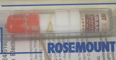NEW ROSEMOUNT 524-19033 LAZARAN RED LABEL REFERENCE ELECTRODE 52419033