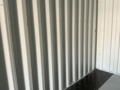 2026 40’L x 8’W x 9’ 6”T High Cube Shipping/Ground Container, swing doors on one end and four sets o...
