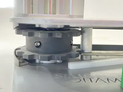 Used Simplimatic Left Hand 83mm Conveyor End Direct Drive Conveyor Parts Michigan US | Maverick Industrial Sales #1395516