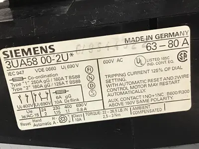 USED SIEMENS 3TF4822-OAK6