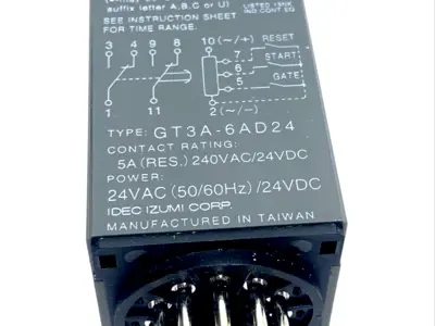 New | in-Stock IDEC GT3A-6AD24 Relays & Switches Michigan US | Maverick Industrial Sales #1391141