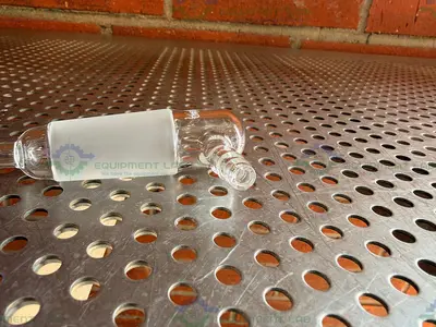 Used CHEMGLASS CG-1014-E-01 ADAPTER 24/40 INNER JOINT 90 DEGREE BENT 200 MM LENGTH Glassware - Other California US | Equipment Lab #1469368