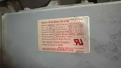 SPENCER VB-019E-U Blowers | Global Machine Brokers, LLC (2)