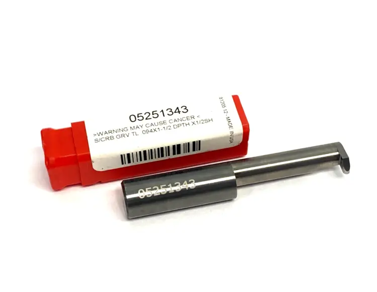 Used ACCUPRO GROOVING TOOL: 1/2" SHANK DIA SOLID CARBIDE ACC-GF093-24 Miscellaneous MRO | Maverick Industrial Sales #1121420