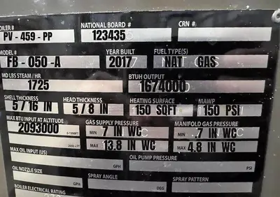 USED 2017 FULTON FB-050-A