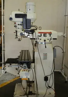9" x 49" JET Vertical Milling Machine Model JTM-4VS,  3 HP