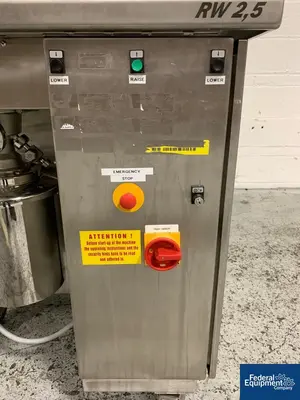 USED BECOMIX 3.5 Liter Becomix Planetary Mixer, Model RW 2.5, S/S
