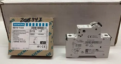 New | in-Stock SIEMENS 5SY4 113-8 Miscellaneous Equipment (Electrical & Power) | Surplus Asset Holdings #1195243