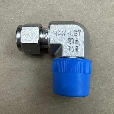 HAM-LET 90° Elbow 3/8 X 1/2 316 Stainless Steel || (15) BRAND NEW - FAST SHIPPED