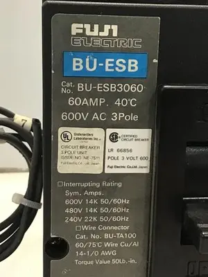 USED FUJI ELECTRIC BU-ESB3060