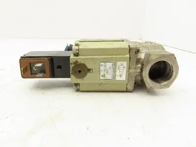 CKD CVS2-20A-10-02HS-3 Pneumatic Solenoid Coolant Valve 3/4" 24VDC NC