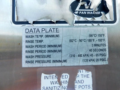 USED LVO WASHING SYSYEMS RW 2580 G